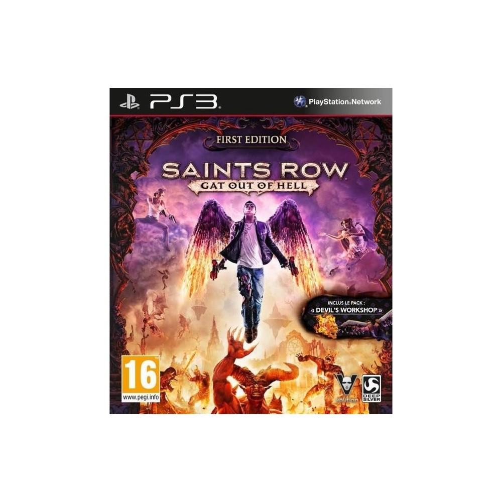 SAINTS ROW GAT OUT OF HELL PS3 FR NEW
