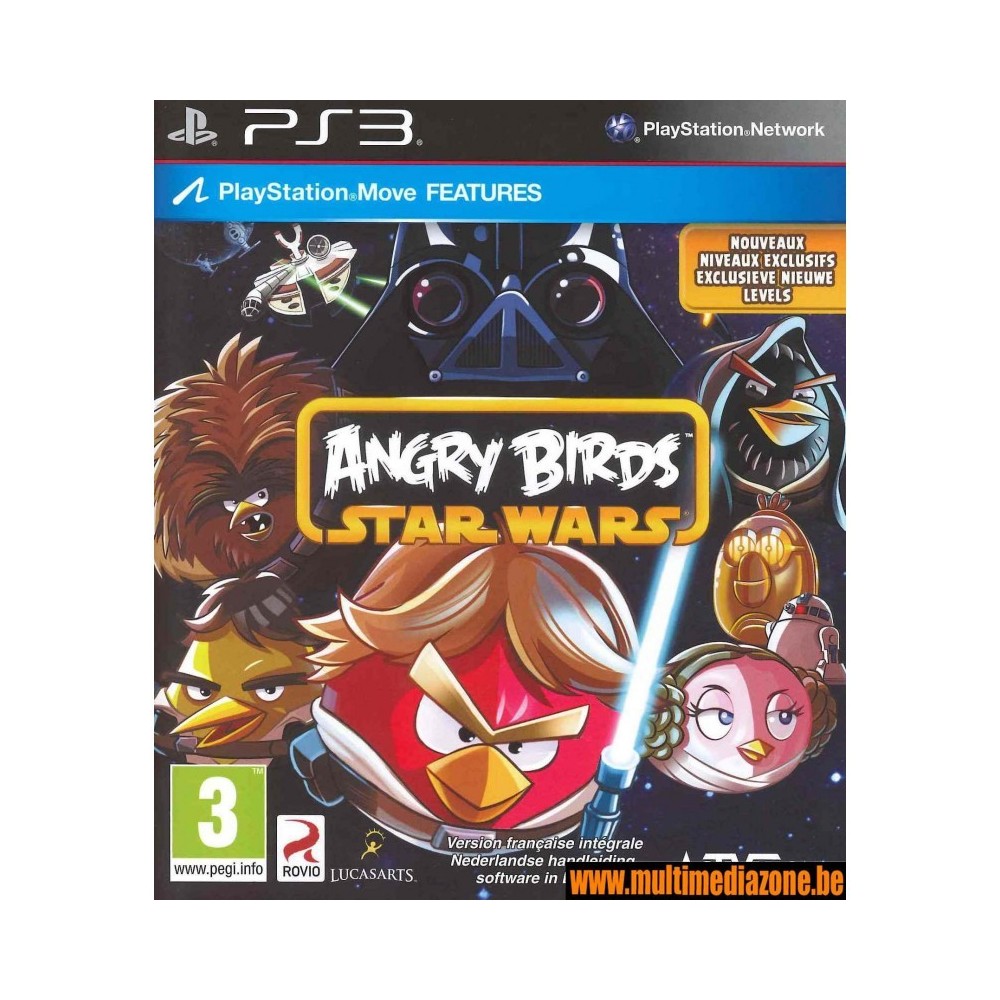 ANGRY BIRDS STAR WARS MOVE PS3 NL-FR
