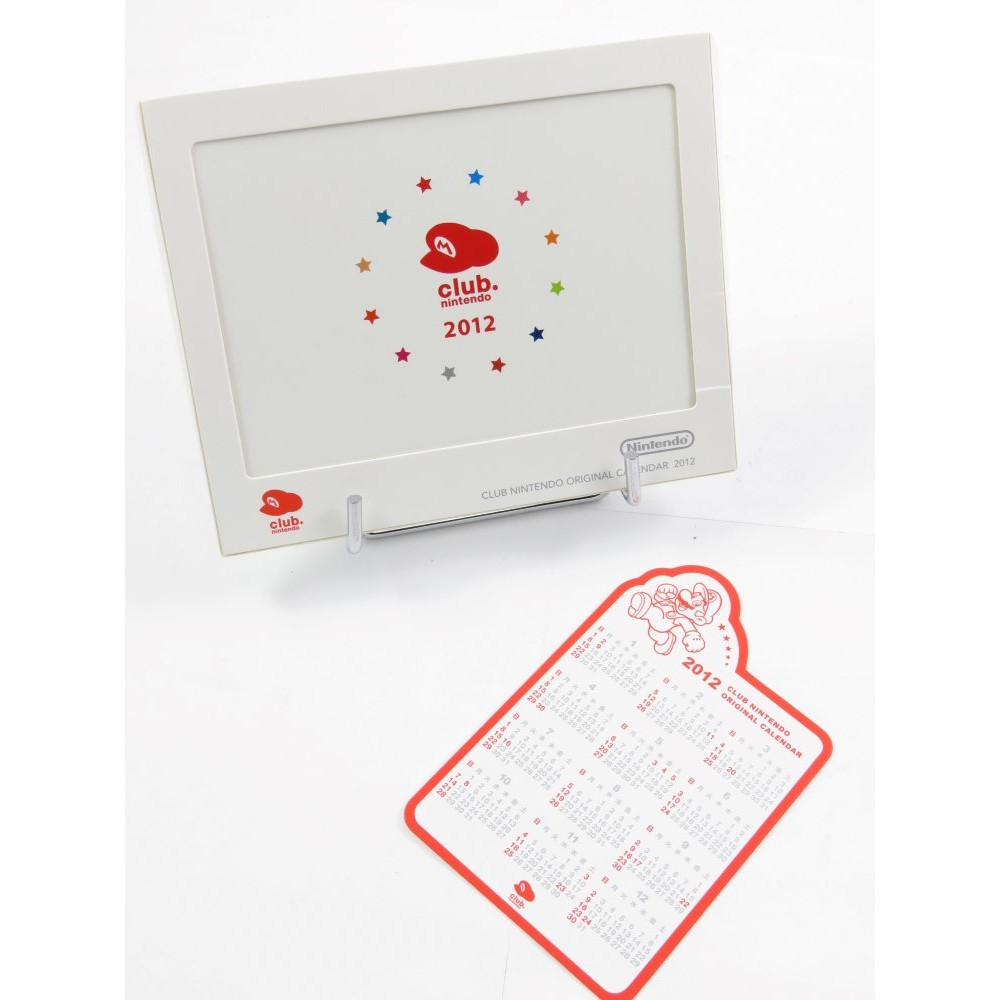 CALENDRIER 2012 CLUB NINTENDO JPN OCCASION