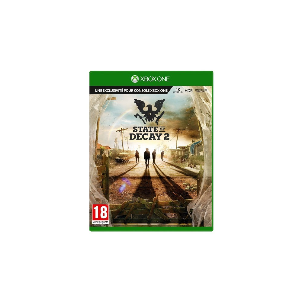 STATE OF DECAY 2 XBOX ONE FR OCCASION