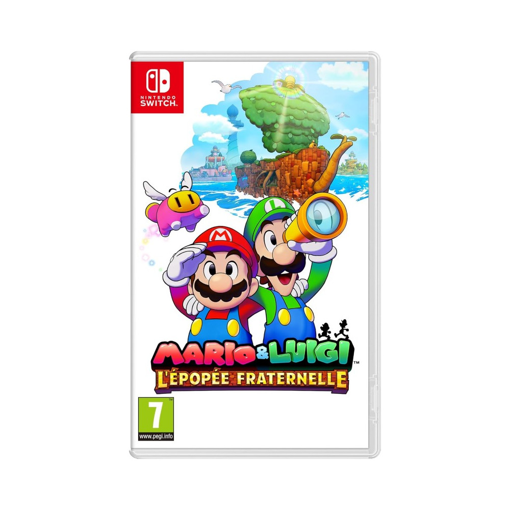 MARIO & LUIGI : L EPOPEE FRATERNELLE SWITCH FR OCCASION (GAME IN ENGLISH/FRANCAIS/DE/ES/IT/PT)