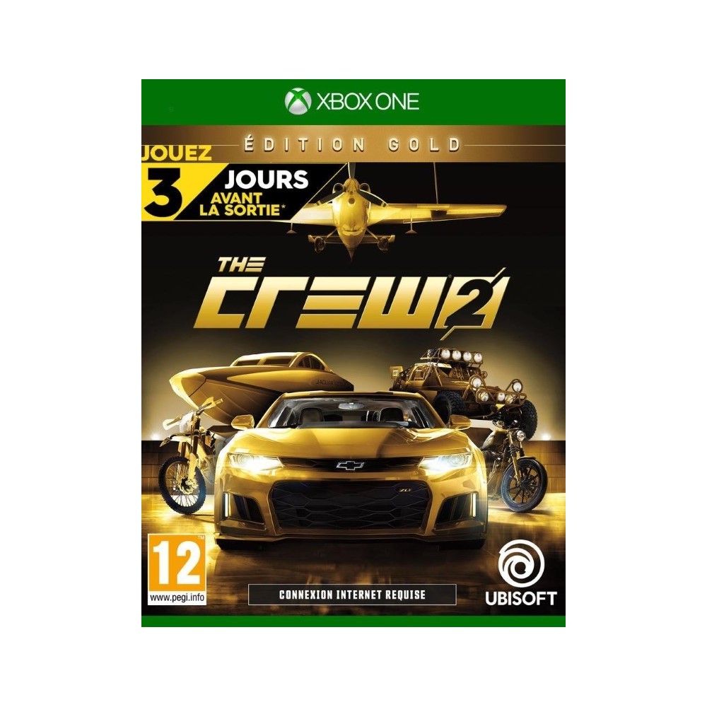 THE CREW 2 GOLD EDITION XBOX ONE EURO FR NEW