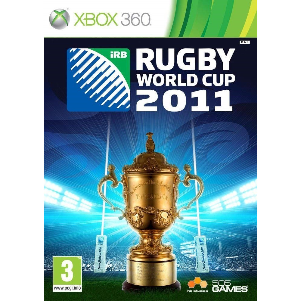 RUGBY WORLD CUP 2011 XBOX 360 PAL-FR OCCASION
