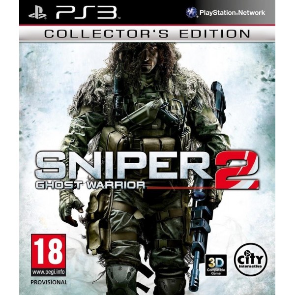 SNIPER GHOST WARRIOR 2 COLLECTOR S EDITION PS3 FR NEW