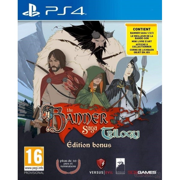 THE BANNER SAGA TRILOGY PS4 FR OCCASION
