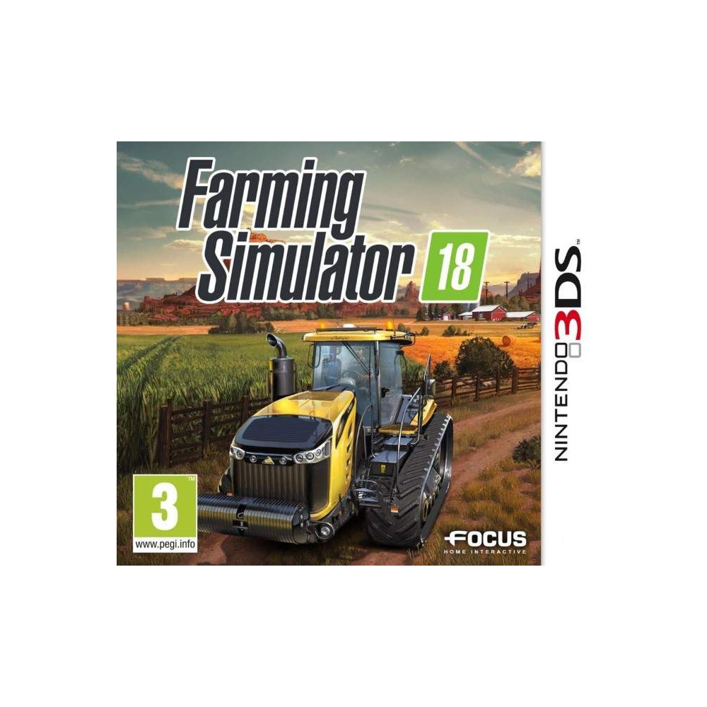FARMING SIMULATOR 18 3DS FR OCCASION
