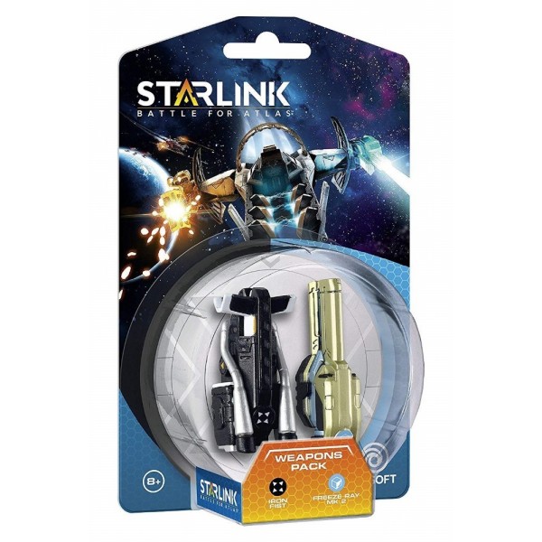 FIGURINE STARLINK WEAPON PACK IRON FIST + FREEZE RAY EURO NEW