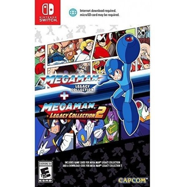 MEGAMAN LEGACY COLLECTION 1+2 SWITCH US OCCASION