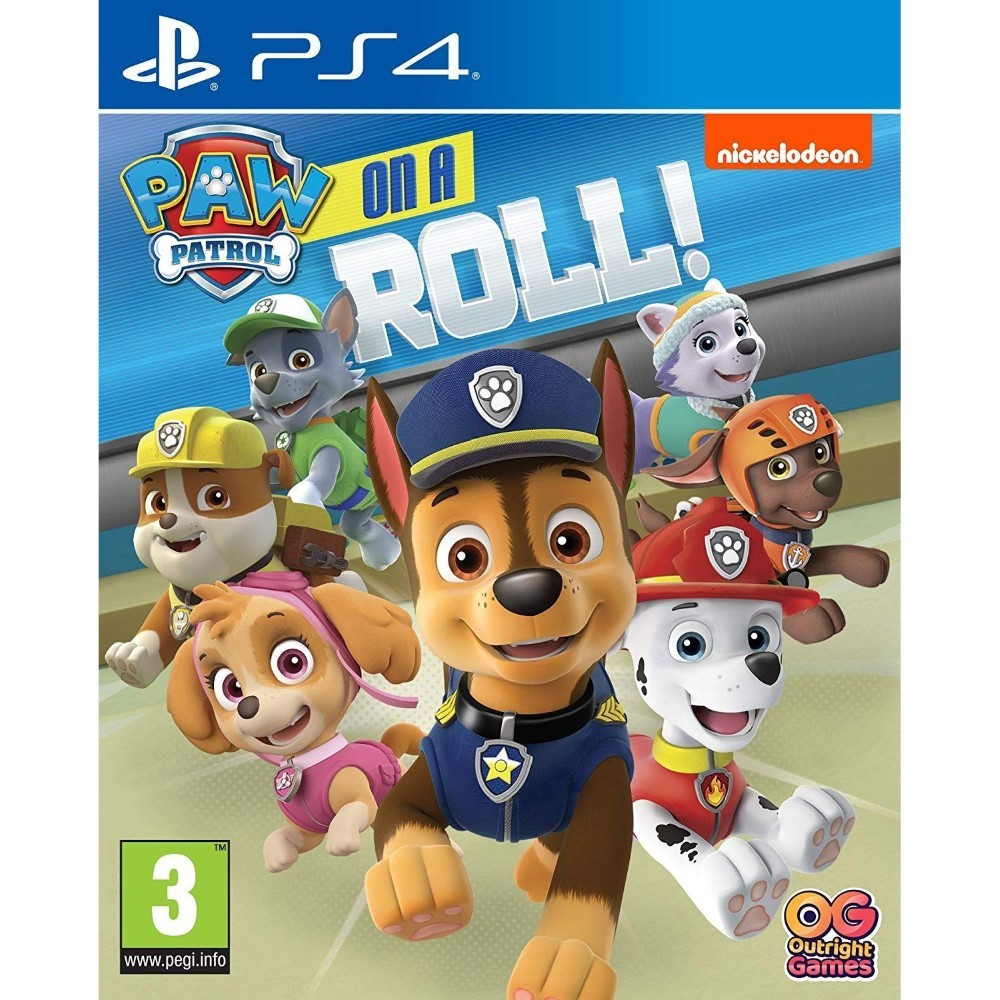 PAW PATROL ON A ROLL PS4 UK NEW