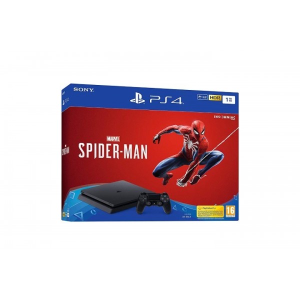 CONSOLE PS4 SLIM 1TO + SPIDERMAN EURO NEW