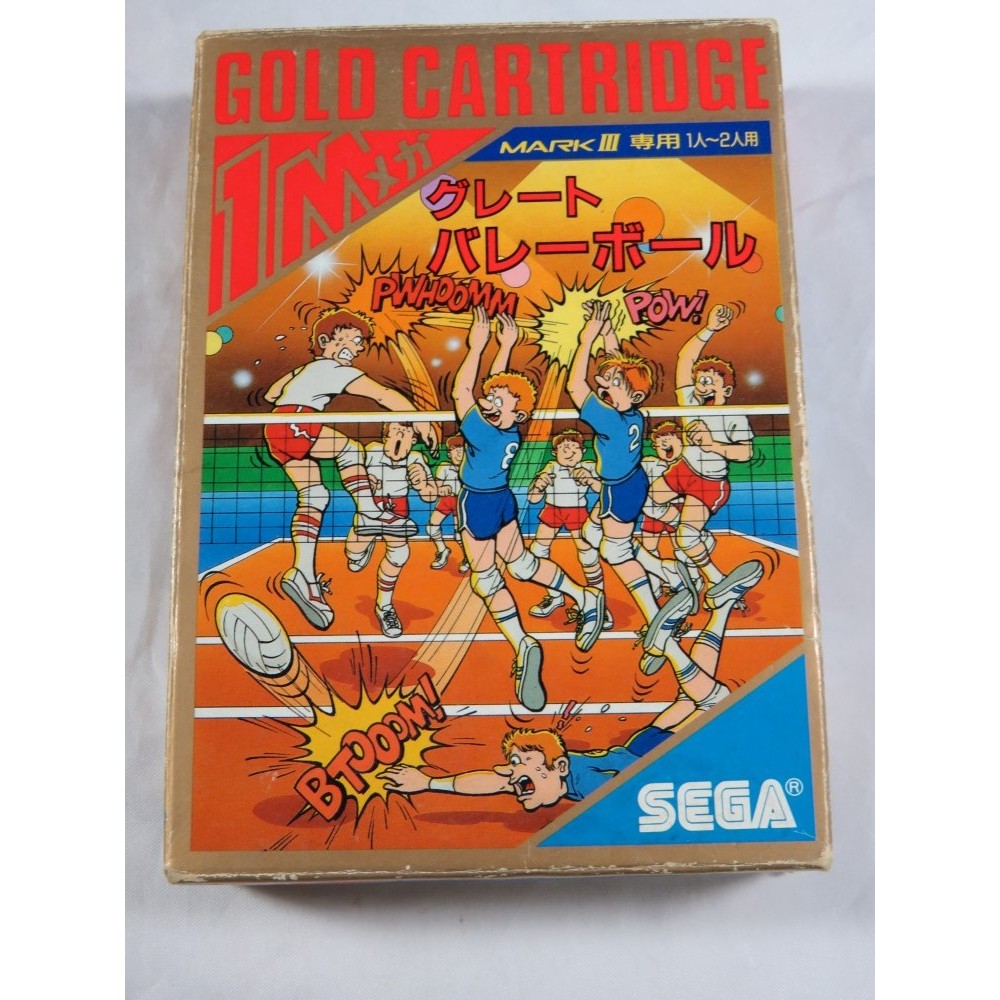 GREAT VOLLEY BALL SEGA MARK III NTSC-JPN OCCASION