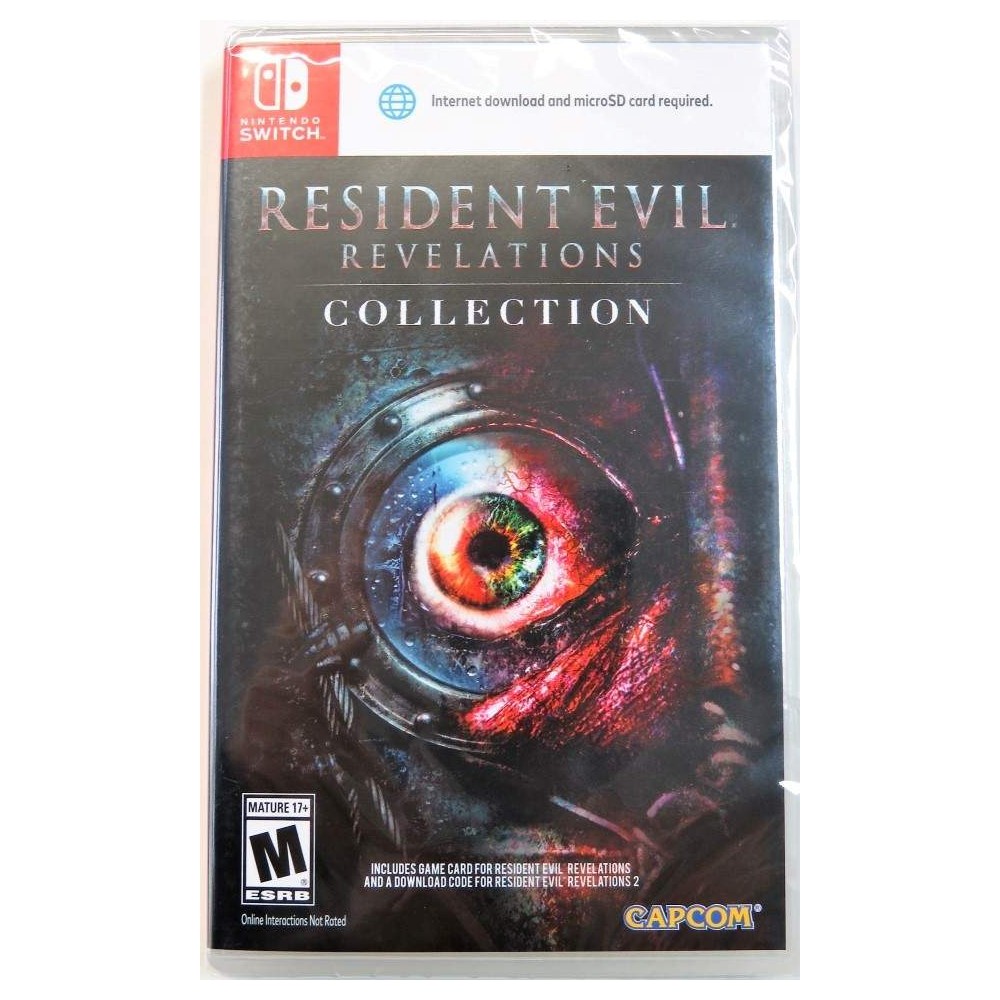 RESIDENT EVIL REVELATIONS COLLECTION SWITCH USA NEW (ENGLISH-FRENCH)