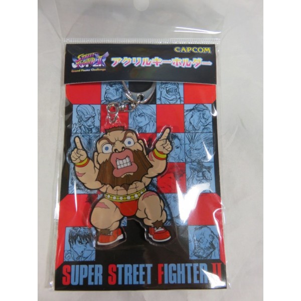 E-Capcom Limited Street Fighter Acrylic Keyholder (x17) Full Set JPN