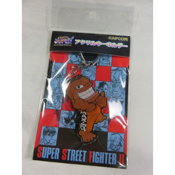 E-Capcom Limited Street Fighter Acrylic Keyholder (x17) Full Set JPN